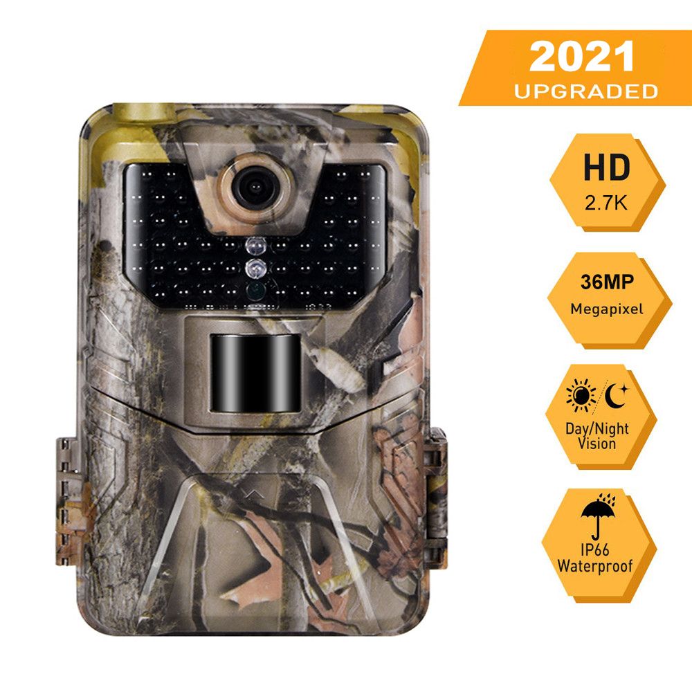 HC-900A 36MP fotopasca s 2.7K HD a neviditeľným infračerveným nočným videním, ideálna na pozorovanie divokej zveri a vonkajšie použitie