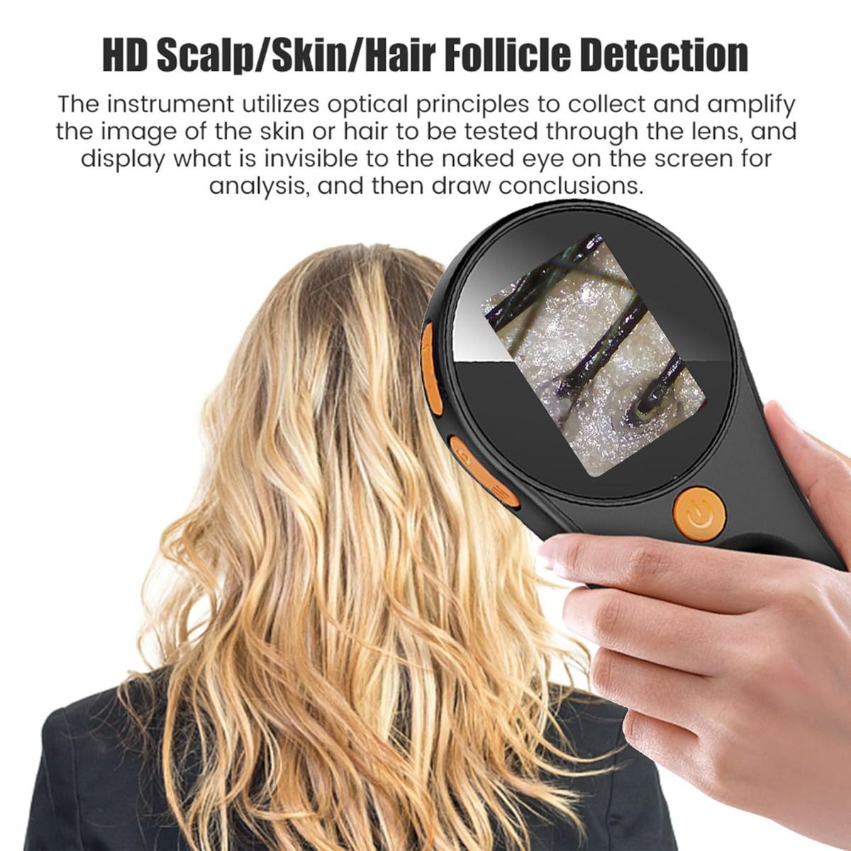 Digitálny mikroskop 500x zväčšenie 2MP – Oprava elektroniky, mince, koža, vlasy