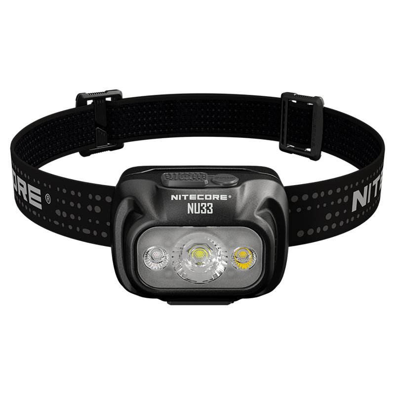 Nitecore NU33 USB-C nabíjateľná čelovka 700LM jasná ľahká vodotesná na kempovanie turistiku DIY projekty