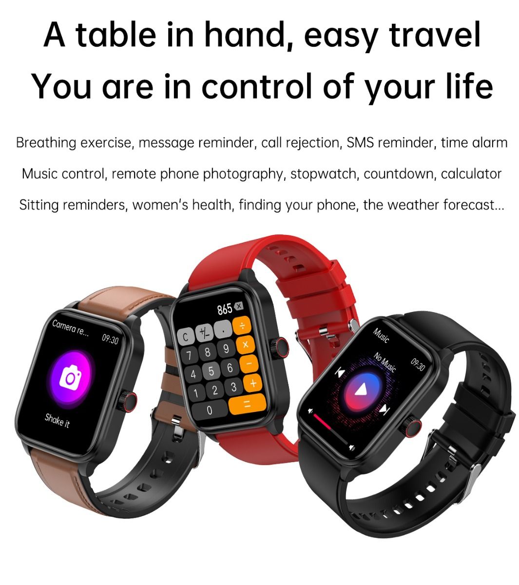 ET540 EKG Smartwatch s glukózou a telesnou teplotou, Bluetooth hovor, Fitness Sledovač pre Zdravie