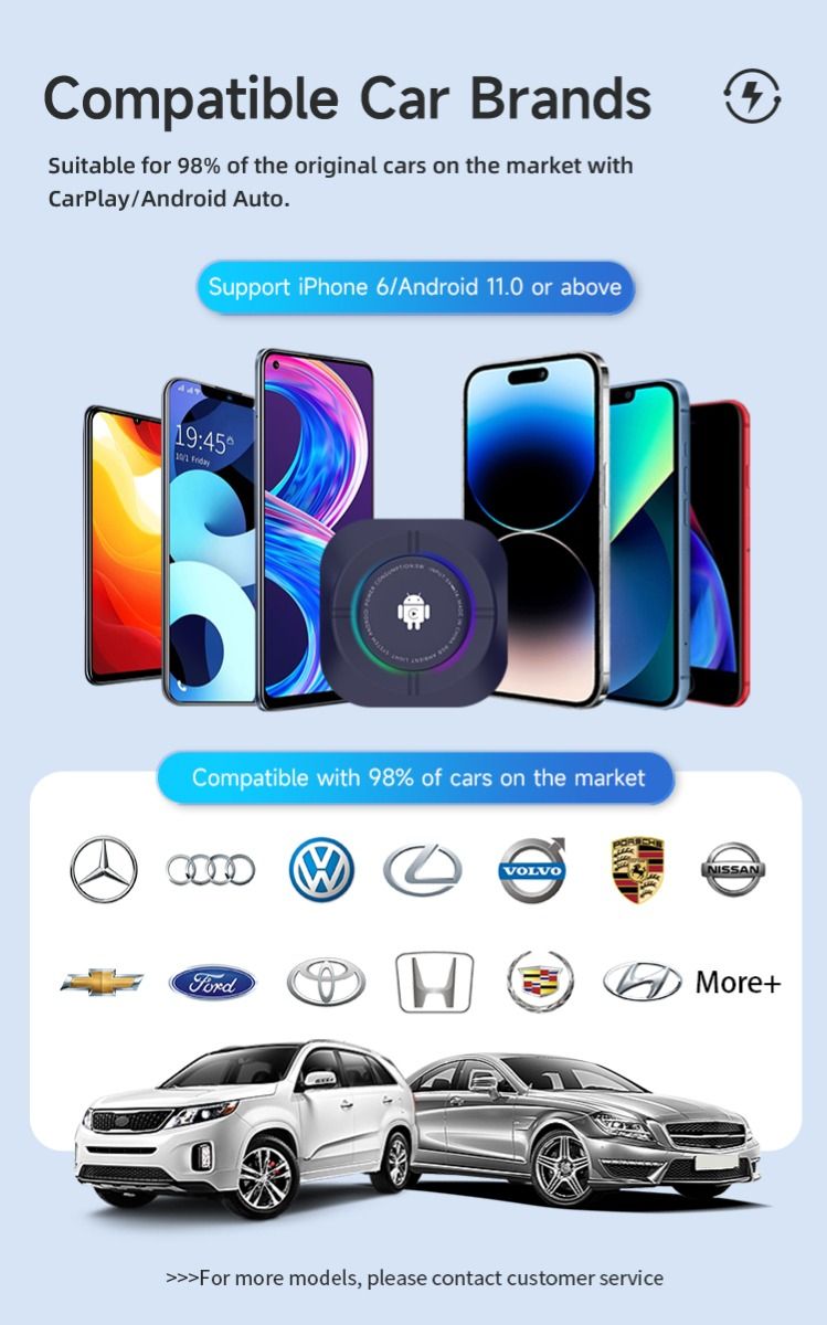 Carlinkit Android 13 TV Box bezdrôtové CarPlay bezproblémová konektivita 8-jadrový adaptér pre palubnú zábavu