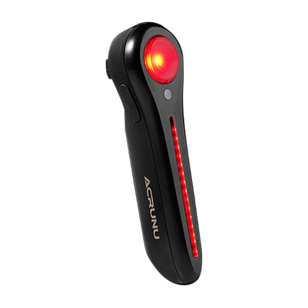 Inteligentné zadné svetlo na bicykel, nabíjateľné cez USB-C, super jasné zadné svetlo pre cestný a horský bicykel, cyklistické zadné svetlo.