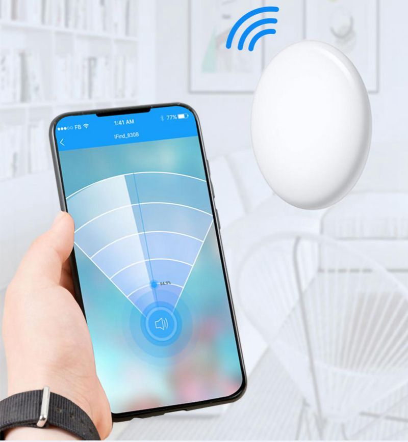 Mini GPS sledovač Bluetooth 4.0 inteligentný lokátor, ľahké zariadenie proti strate pre kľúče, domáce zvieratá, deti – lokalizácia v reálnom čase