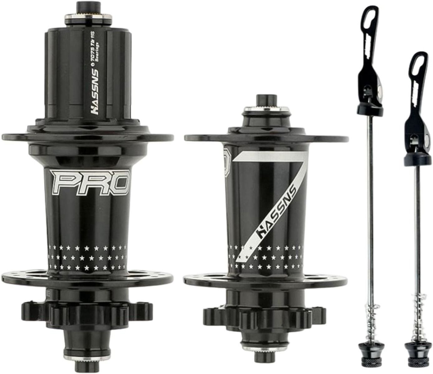 HASSNS PRO7 MTB náboj 32 dier ložiskový horský bicykel rýchloupínací náboj 32h Noisy Cube bicyklové puzdrá