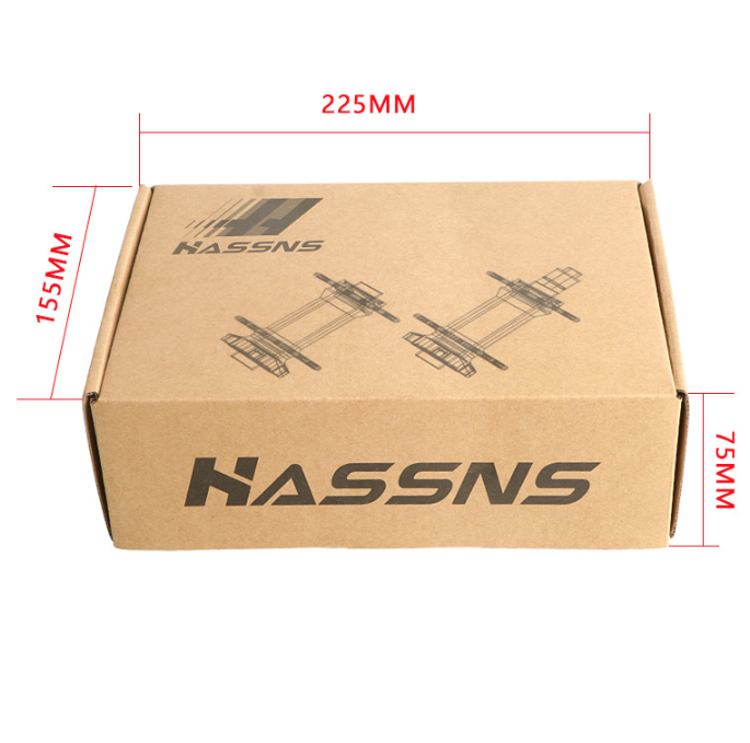 HASSNS PRO7 MTB náboj 32 dier ložiskový horský bicykel rýchloupínací náboj 32h Noisy Cube bicyklové puzdrá