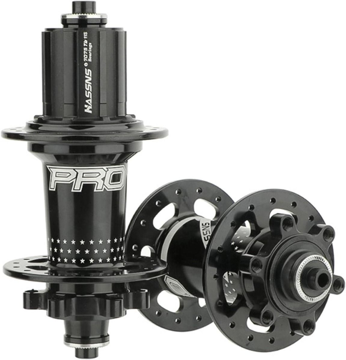 HASSNS PRO7 MTB náboj 32 dier ložiskový horský bicykel rýchloupínací náboj 32h Noisy Cube bicyklové puzdrá
