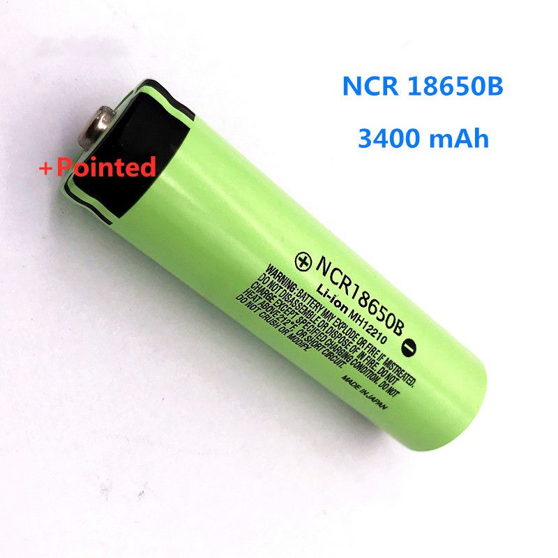 NCR18650B 3400mAh 18650 Li-Ion nabíjateľná batéria