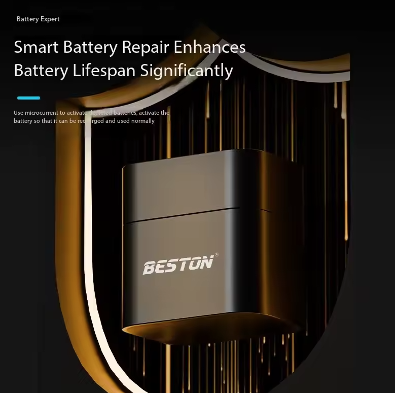Beston Smart nabíjačka batérií 8 slotov pre AA s 3600mWh 1,5V nabíjateľnou lítiovou batériou – sada nabíjačky s rýchlym nabíjaním
