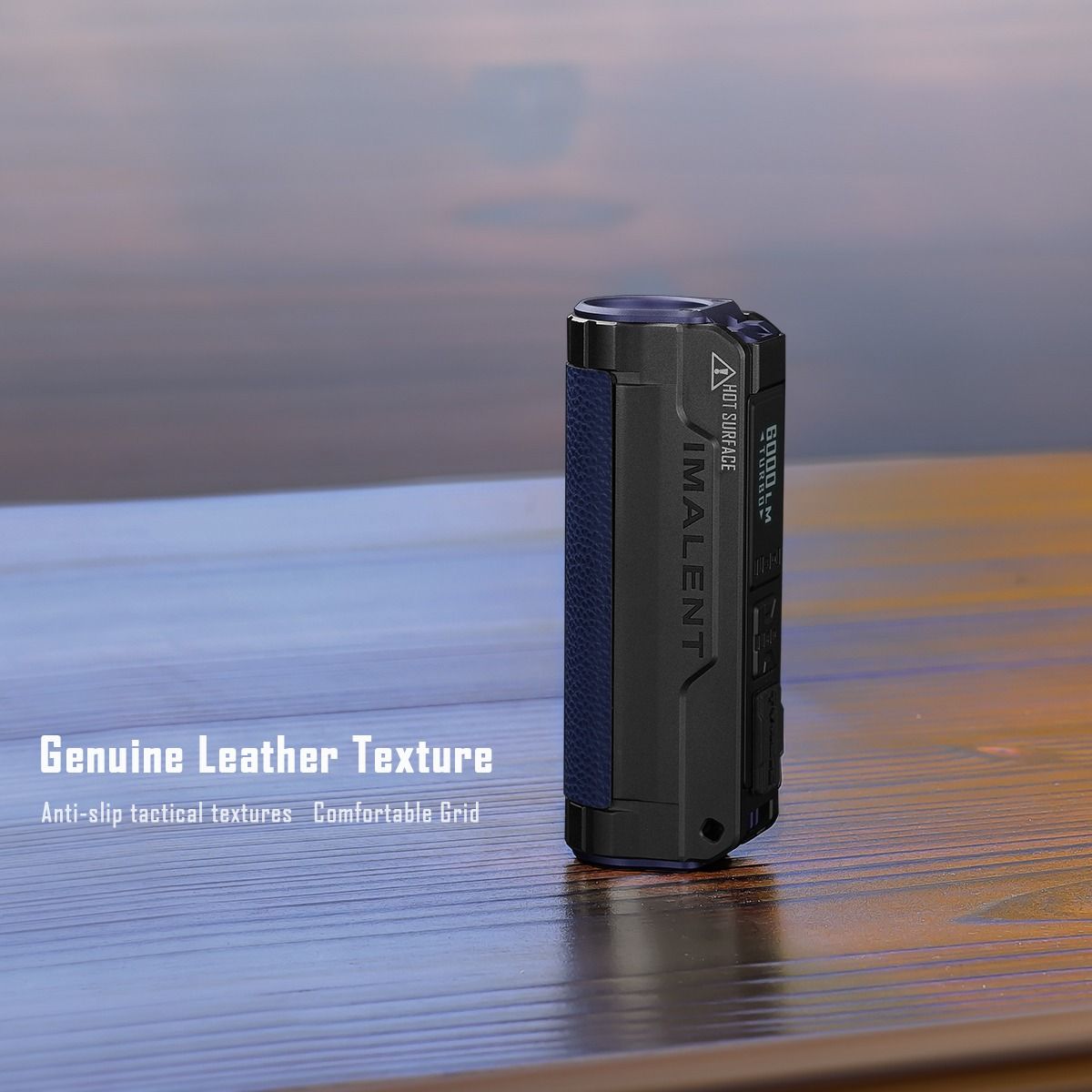 IMALENT BL70 6000 lúmenov: Nabíjateľná LED EDC baterka s rýchlym Typ-C nabíjaním.