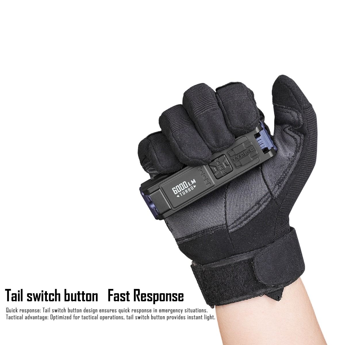 IMALENT BL70 6000 lúmenov: Nabíjateľná LED EDC baterka s rýchlym Typ-C nabíjaním.