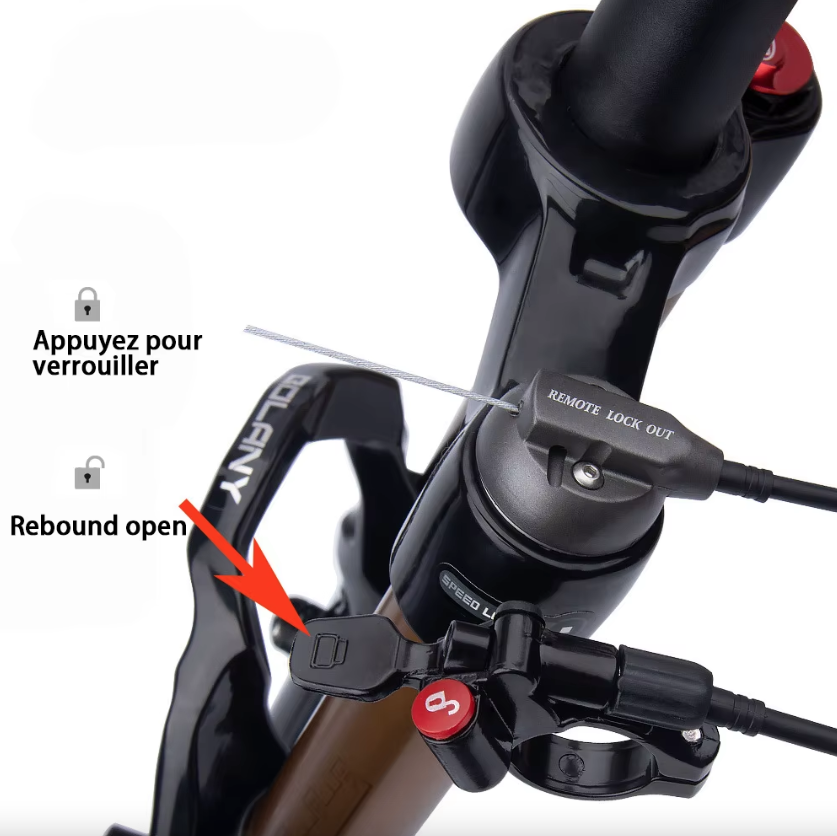 Bolany vidlica na horský bicykel 27,5 alebo 29 palcov, vysokovýkonné vzduchové odpruženie tlmeniace nárazy pre nadšencov MTB