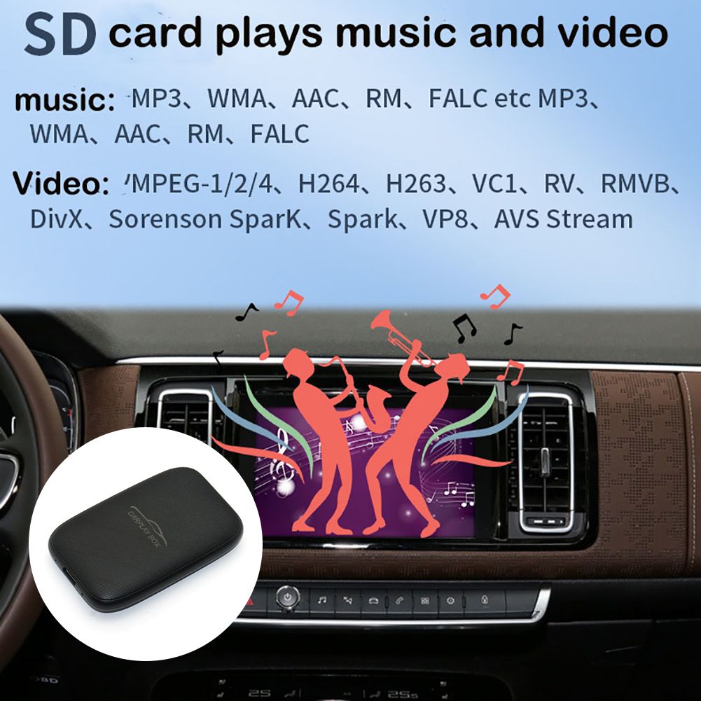 Carplay Box Bezdrôtový adaptér pre Android Auto s Netflix a YouTube pre dokonalé zábavné zariadenie do auta