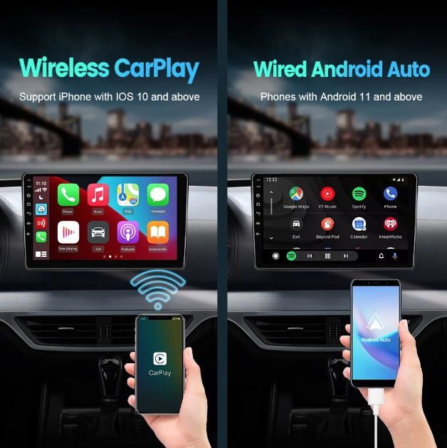 CarlinKit USB CarPlay Dongle Android Auto Bezdrôtové pripojenie Jednoduchá inštalácia Volanie hands-free Hudba