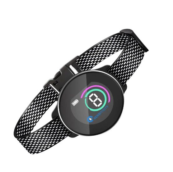 Inteligentný dobíjací obojok pre psy s algoritmom a PowerMax technológiou riešenie pre tiché prostredie