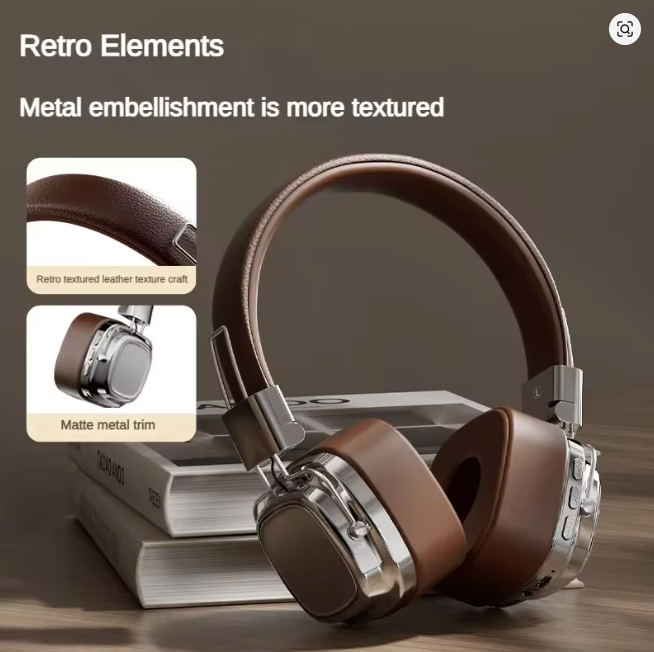 Major III Náhlavné bezdrôtové Bluetooth slúchadlá s duálnym mikrofónom ENC pre krištáľovo čisté hovory