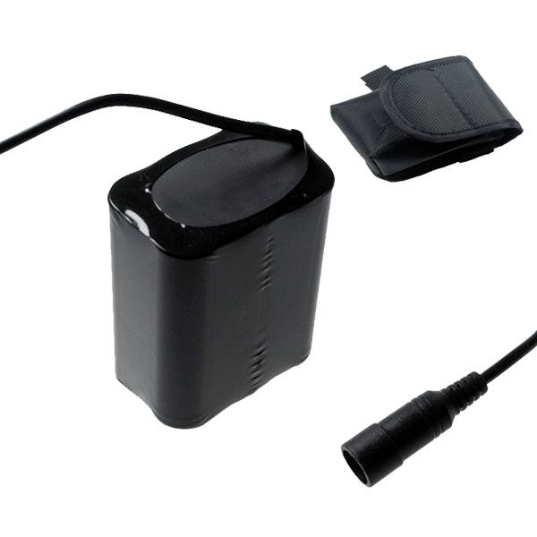 UltraFire 5521 DC rozhranie 8.4V 13200mAh vysokokapacitná vodotesná bicyklová batéria pre LED bicyklové svetlá