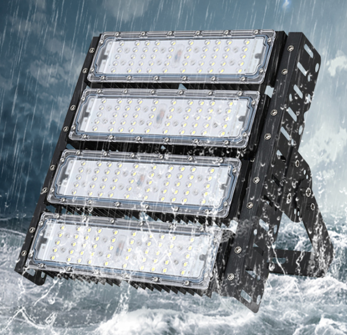 LED Modulové Tunelové Svetlo | Vonkajšie Vodotesné LED Svietidlo 200W IP65 pre Štadióny