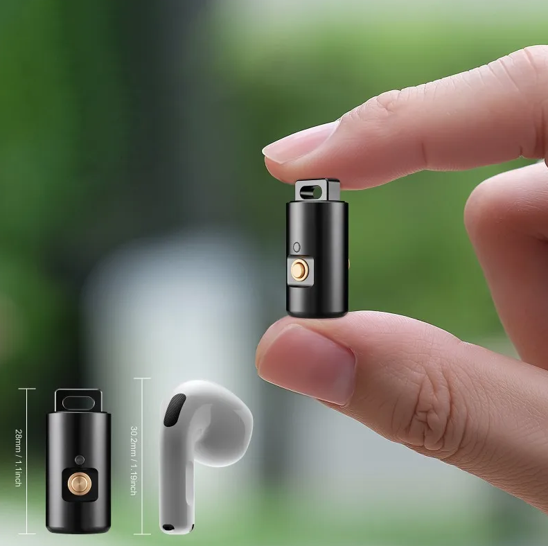 Mini LED Nabíjateľné Kempingové Svietidlo: Kompaktné & Prenosné, Vodotesné, s Kľúčenkou a Náhrdelníkom