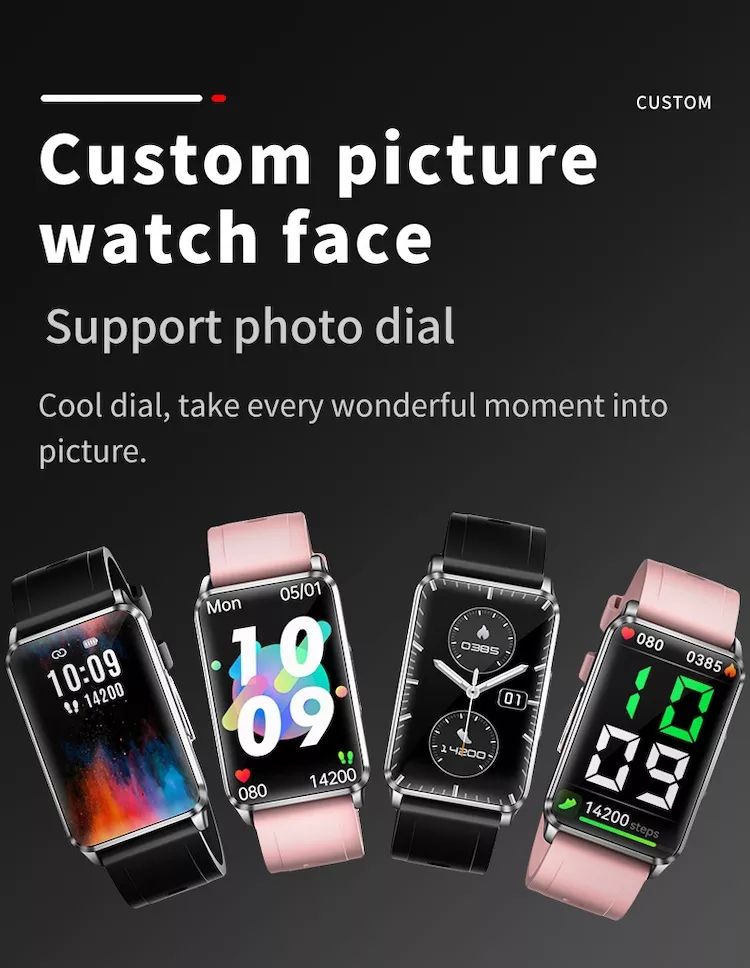 EP02 Smart Hodinky s Glukózou, EKG, HRV a 1.57" HD. Vodeodolné Zdravotné Sledovanie na Zápästí