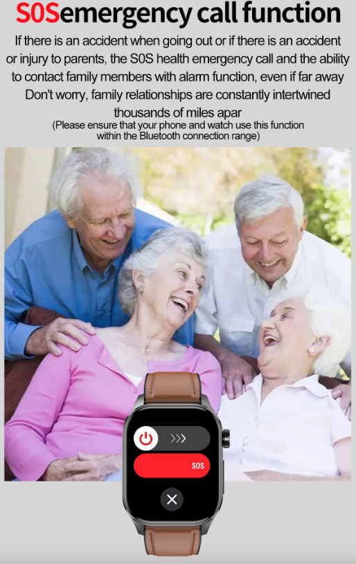 E580 inteligentné hodinky: Meranie glukózy, EKG, srdca a tlaku. IP68. Váš strážca zdravia!