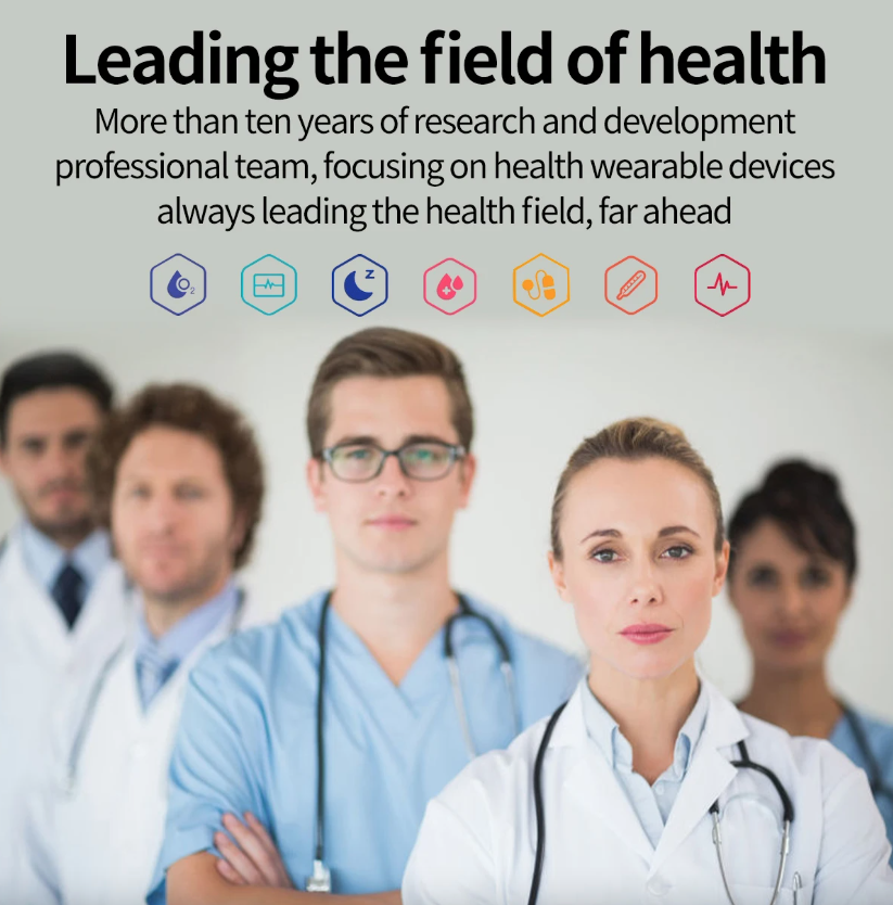 E580 inteligentné hodinky: Meranie glukózy, EKG, srdca a tlaku. IP68. Váš strážca zdravia!