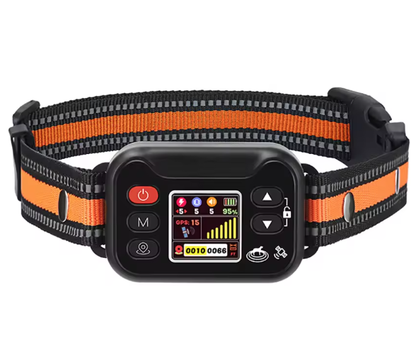 GPS Bezdrôtový Plot pre Psov, Dobíjací Obojok proti Štekaniu, Vodotesný Systém pre Psov 15-120 libier