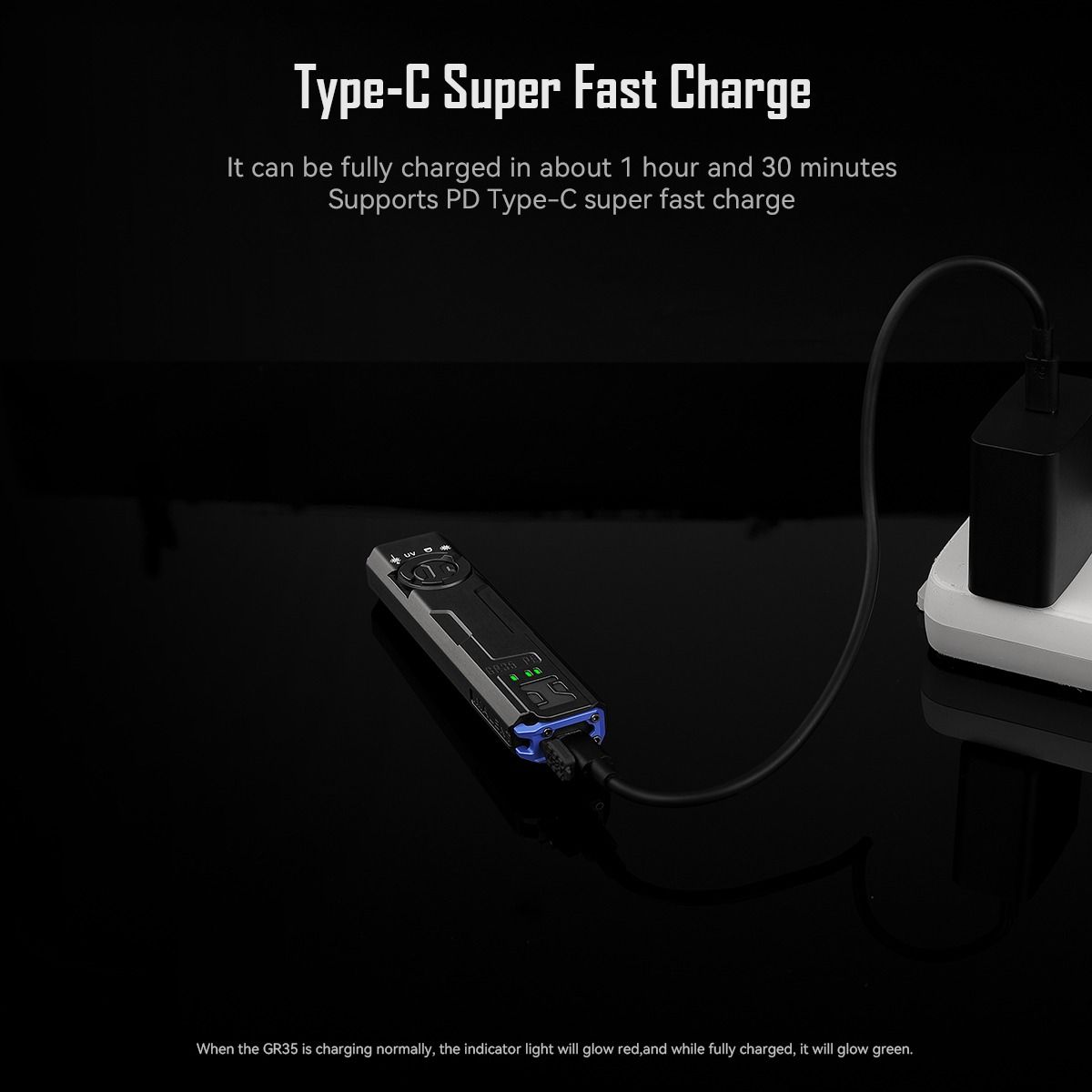 IMALENT GR35: Tvoje obľúbené zelené EDC svietidlo s 2800 lúmenov! Kompaktné a výkonné.