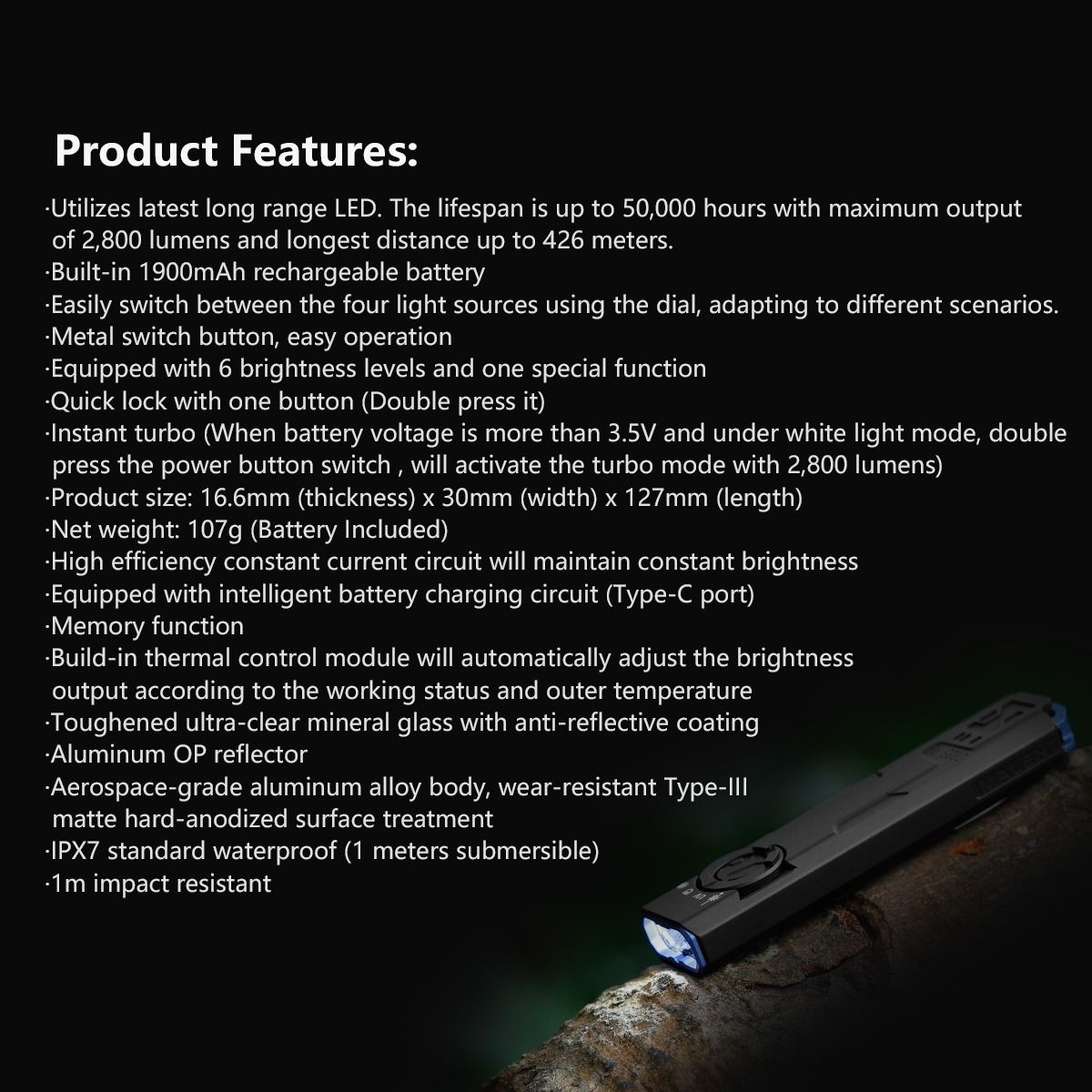 IMALENT GR35: Tvoje obľúbené zelené EDC svietidlo s 2800 lúmenov! Kompaktné a výkonné.