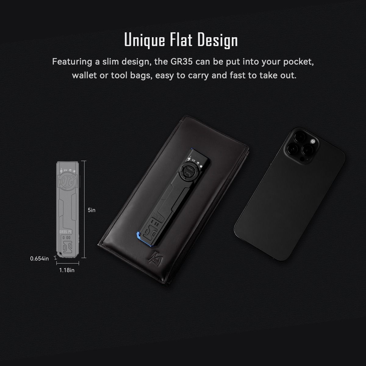 IMALENT GR35 2800 lúmenov | Výkonné, multifunkčné červené LED EDC svietidlo pre každodenné dobrodružstvá!