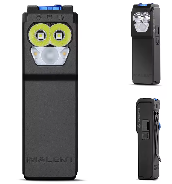 IMALENT GR36 EDC svietidlo, super jasné 2800lm, Type-C nabíjateľné LED, magnetické.