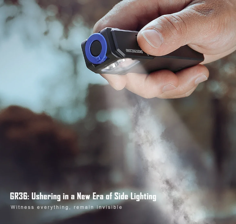 IMALENT GR36 EDC svietidlo, super jasné 2800lm, Type-C nabíjateľné LED, magnetické.