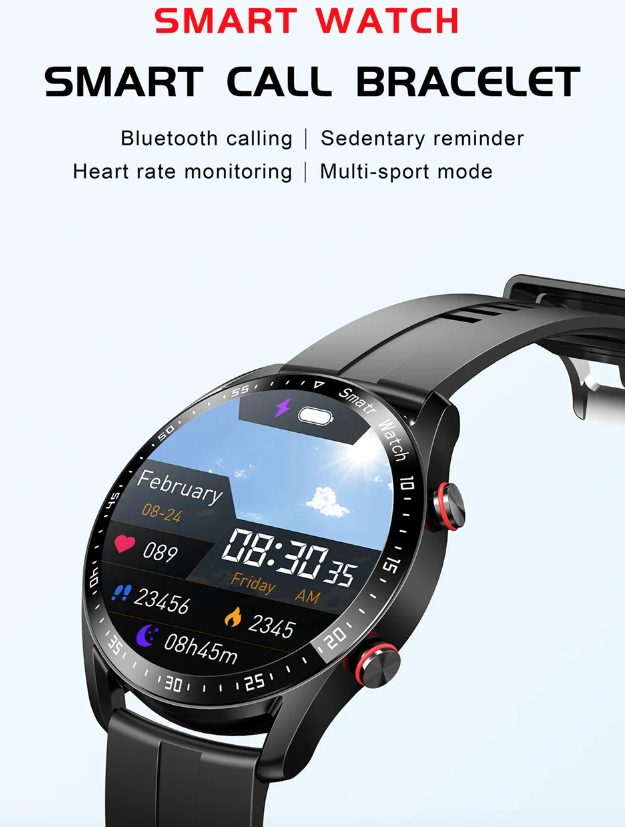 Inteligentné hodinky HW20 Srdce tep Krvný tlak Kyslík Spánok Šport ECG PPG Bluetooth volanie Android iOS