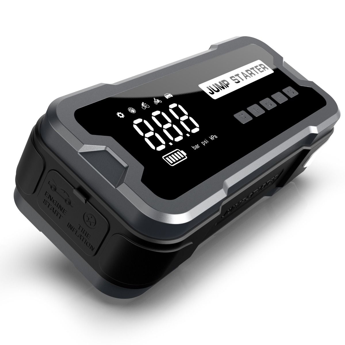 Kompaktné multifunkčné zariadenie Autopríslušenstvo Štartér do auta Power Bank s digitálnym displejom 8000mAh
