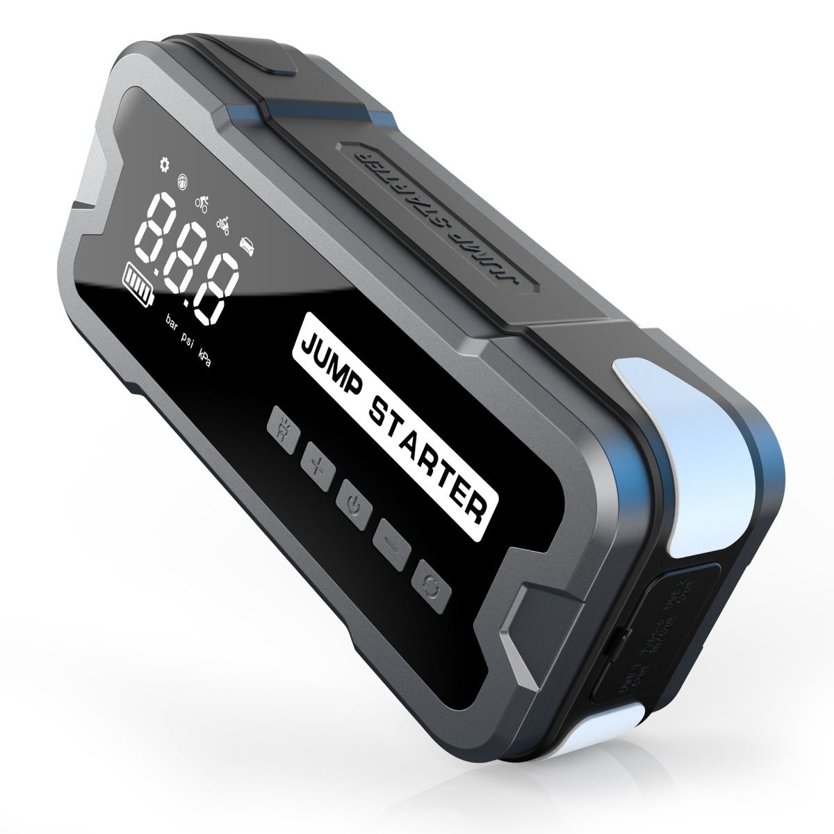 Kompaktné multifunkčné zariadenie Autopríslušenstvo Štartér do auta Power Bank s digitálnym displejom 8000mAh