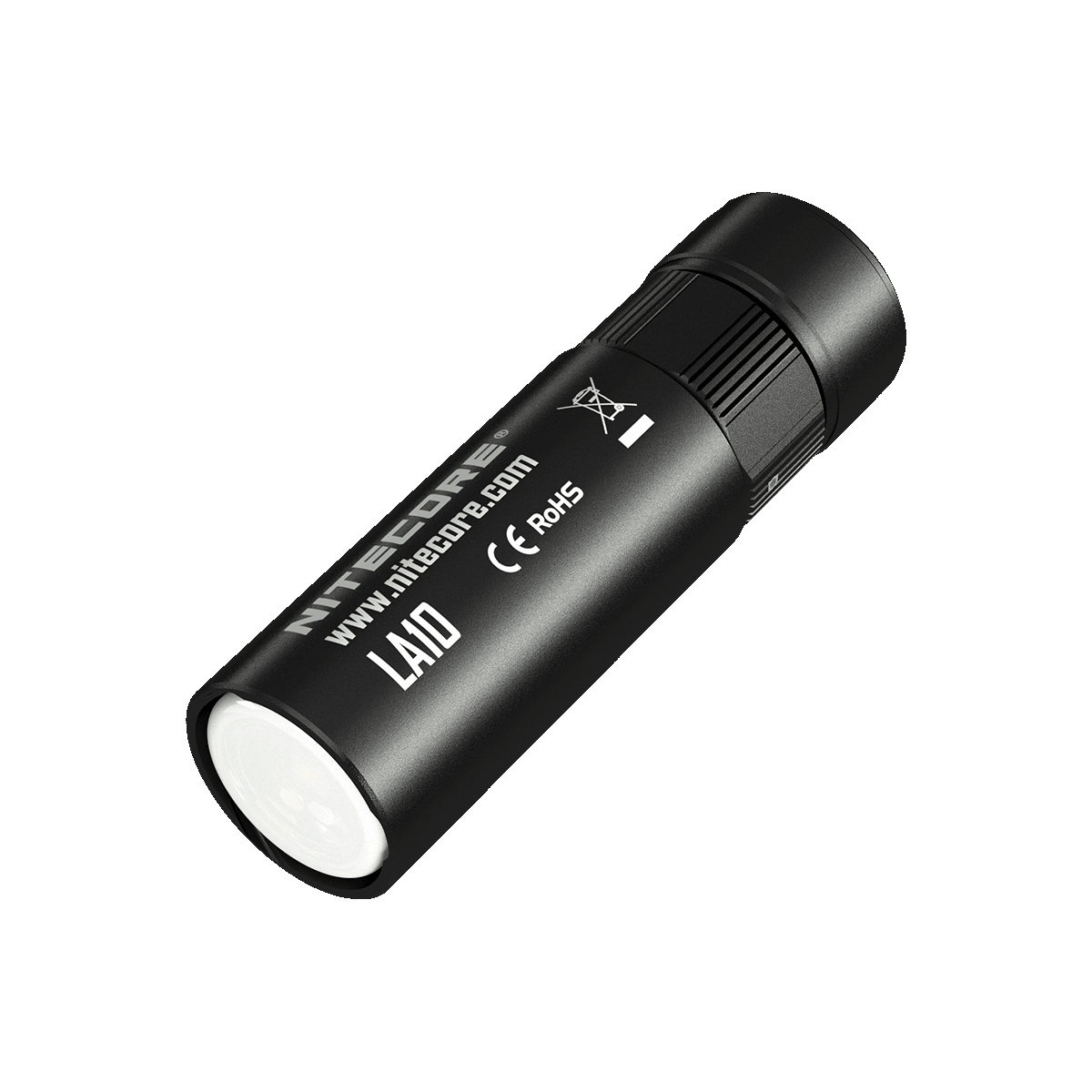 Nitecore LA10 Mini EDC baterka 135 lúmenov, prémiová Nichia XP-G2 S3 LED, dizajn s otáčaním na aktiváciu, vhodná na kempovanie