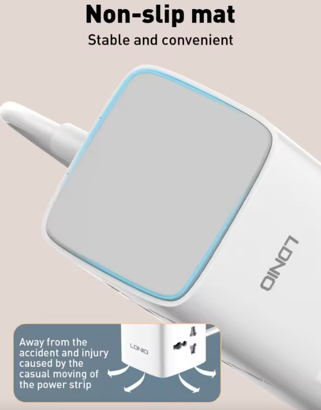 LDNIO Tower Multi Tap Cube Napájacia lišta so zásuvkami 70W Nabíjacie stanice 4 zásuvky Sieťový filter UK US EU Typ zástrčky na univerzálny adaptér