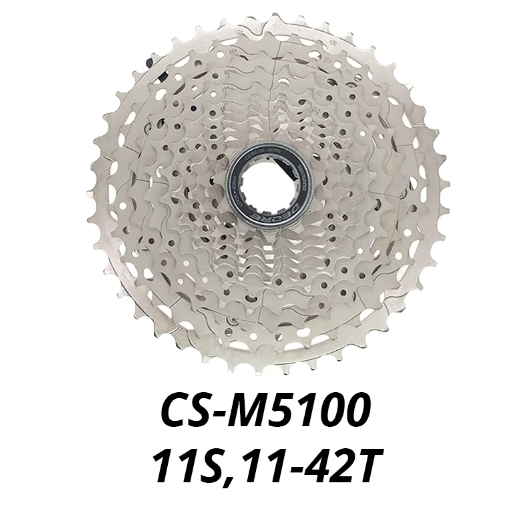 Shimano Deore CS M5100 MTB 11-rýchlostné kazetové ozubené koleso 11-51T pre horskú cyklistiku a výkon