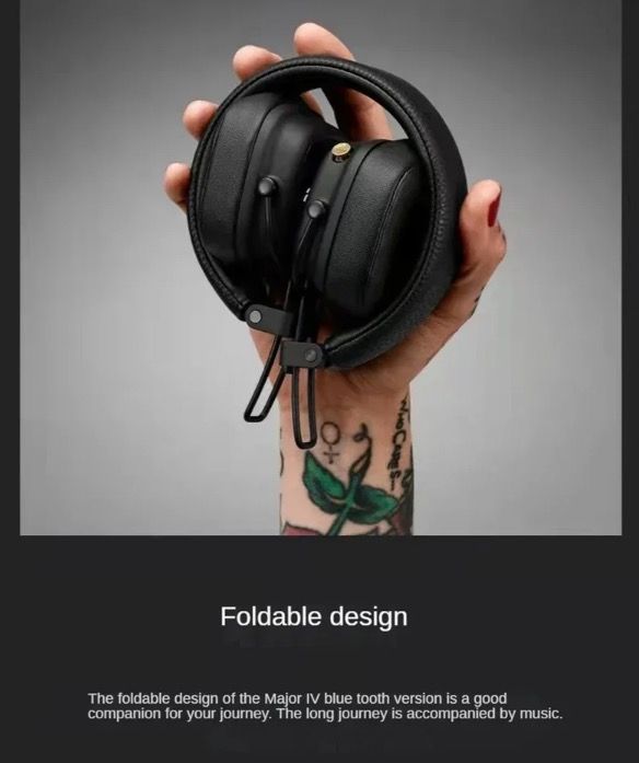 Marshall Major IV Bluetooth slúchadlá charakteristický zvuk moderná technológia pohodlné nosenie prémiové zariadenie