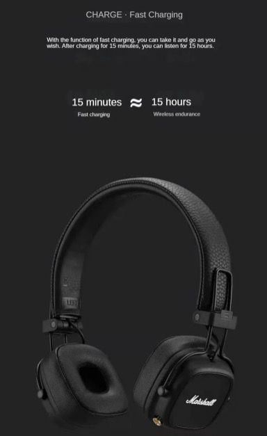 Marshall Major IV Bluetooth slúchadlá charakteristický zvuk moderná technológia pohodlné nosenie prémiové zariadenie