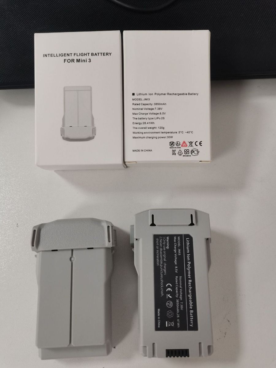 Ľahká batéria DJI Mavic Mini 3 Pro s predĺženým časom letu 47 minút a kapacitou 3850 mAh pre nadšencov dronov