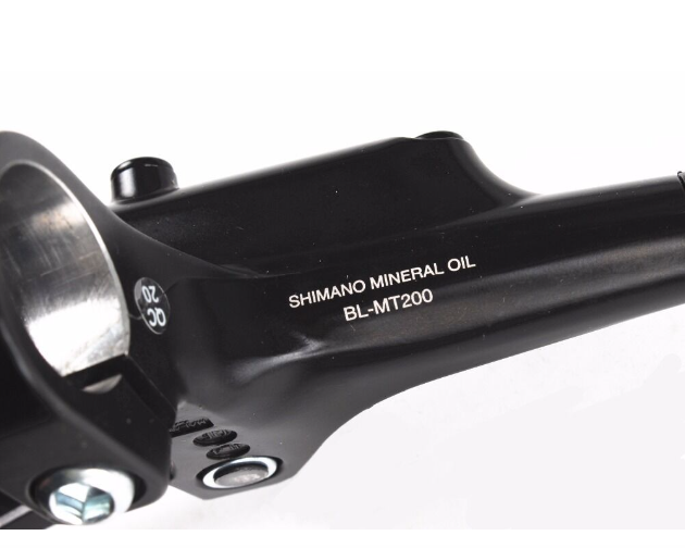 Shimano MT200 Hydraulická kotúčová brzda pre MTB E-bike nastaviteľné káble pokročilá technológia kontrola traily