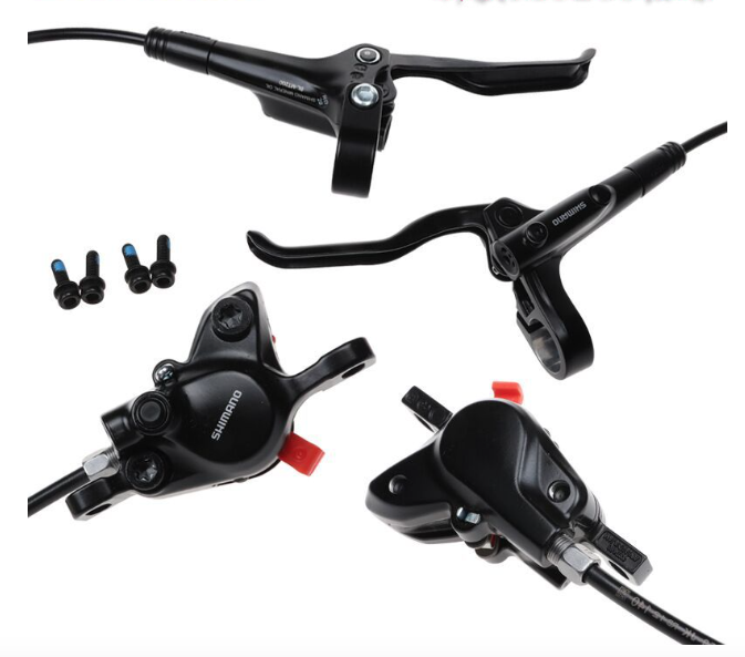 Shimano MT200 Hydraulická kotúčová brzda pre MTB E-bike nastaviteľné káble pokročilá technológia kontrola traily