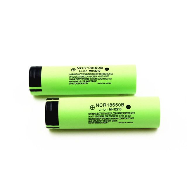 NCR18650B 3400mAh 18650 Li-Ion nabíjateľná batéria