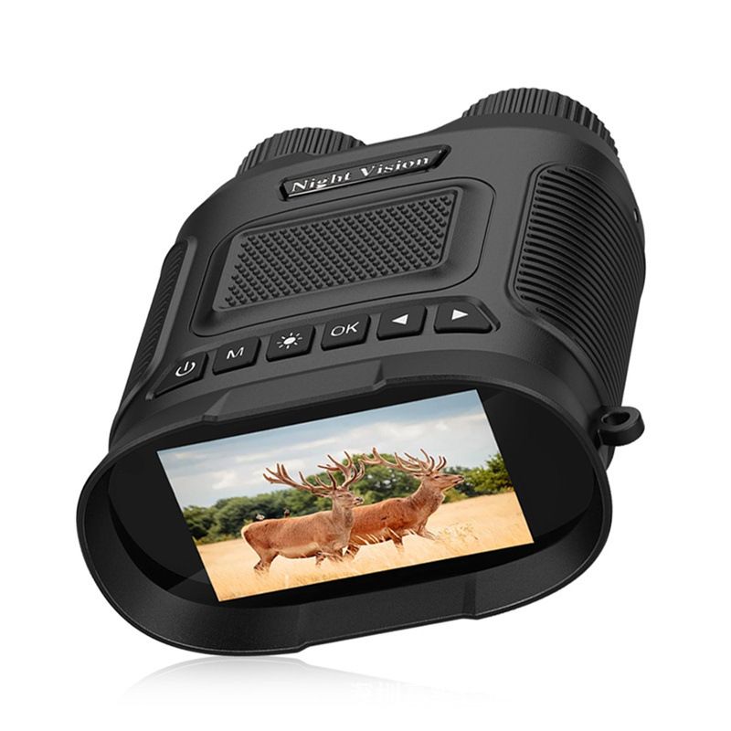 DT29 Nočné binokuláre 850nm infračervený 1080P HD 8X digitálny zoom pre pozorovanie divej zveri v exteriéri