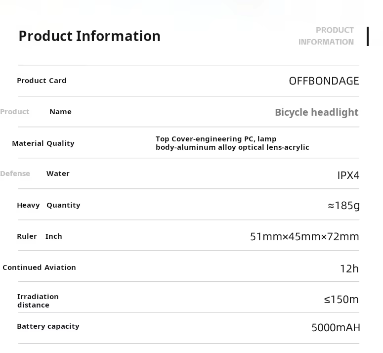 Predné svetlo na bicykel 1000 lúmenov, nabíjateľné cez USB, MTB cestné cyklistické svietidlo, príslušenstvo na bicykel