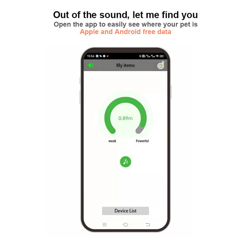 GPS Smart vodotesný lokalizátor pre domáce zvieratá, odolný, sledovanie v reálnom čase, IP65 vodotesný obojok pre mačky a psy