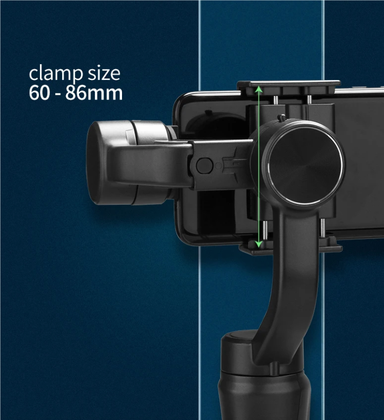 F6 3-osový gimbal ručný stabilizátor pre plynulé videá a vlogovanie s dlhou životnosťou batérie