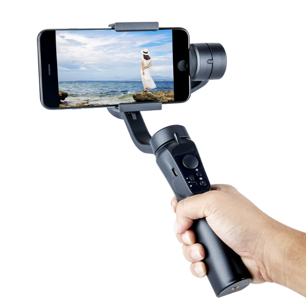 F6 3-osový gimbal ručný stabilizátor pre plynulé videá a vlogovanie s dlhou životnosťou batérie