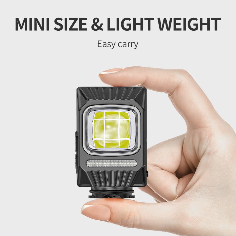 SMILING SHARK EVO1700 USB-C nabíjateľné vodotesné viacrežimové LED predné svetlo na bicykel