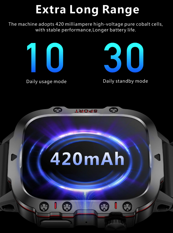 QX11 Smart Watch pre mužov, IP68 5ATM Outdoorové Športové Pánske Hodinky s Bluetooth Volaním Fitness Tracker